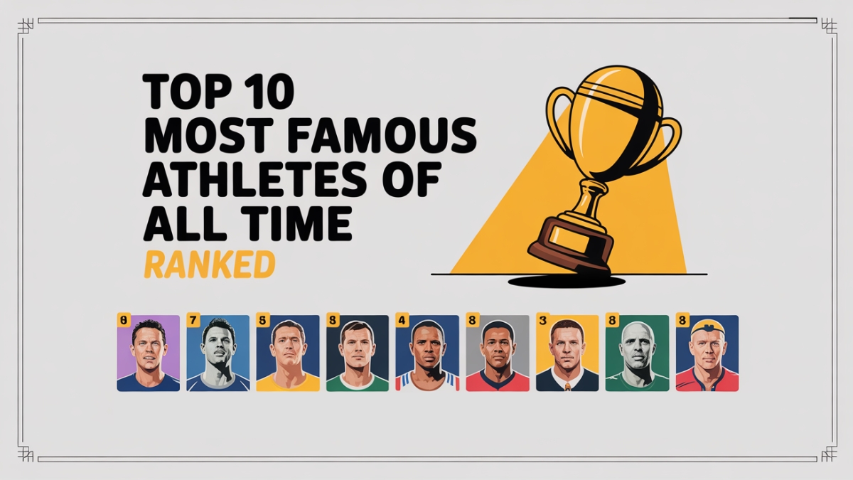 The Top 10 Most Famous Athletes of All Time 6 The Top 10 Most Famous Athletes of All Time