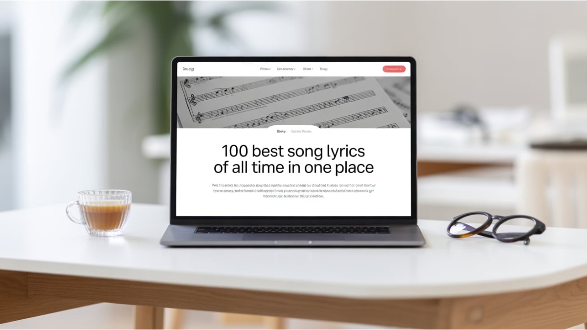 The 100 Best Song Lyrics of All Time in One Place