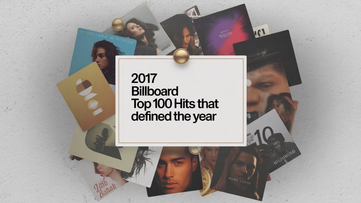 2017 Billboard Top 100 Hits That Defined the Year