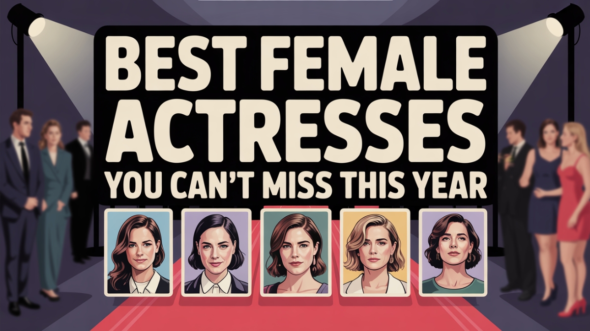 Best Female Actresses You Can’t Miss in 2025 12 Best Female Actresses You Can’t Miss This Year