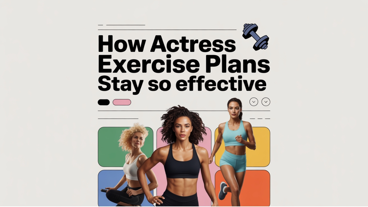 How Actress Exercise Plans Stay So Effective