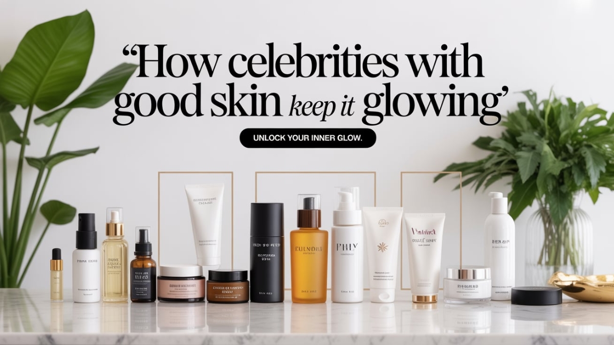 How Celebrities With Good Skin Keep It Glowing
