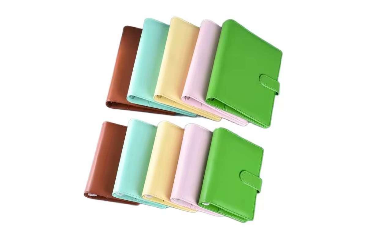 DIY Personal Budget Planner with Macaroon Color Notebook Cover