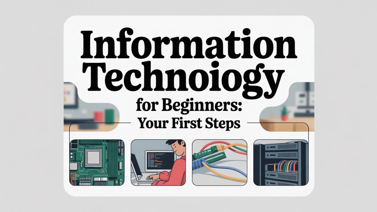 Information Technology for Beginners: Your First Steps 5 Information Technology for Beginners