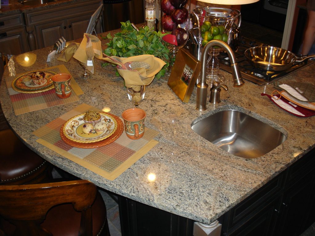 Kitchen Island Customization - Homearama 2006 at Beech Spring Farm, in Louisville, KY