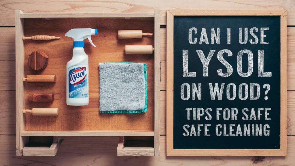 Can I Use Lysol on Wood Tips for Safe Cleaning