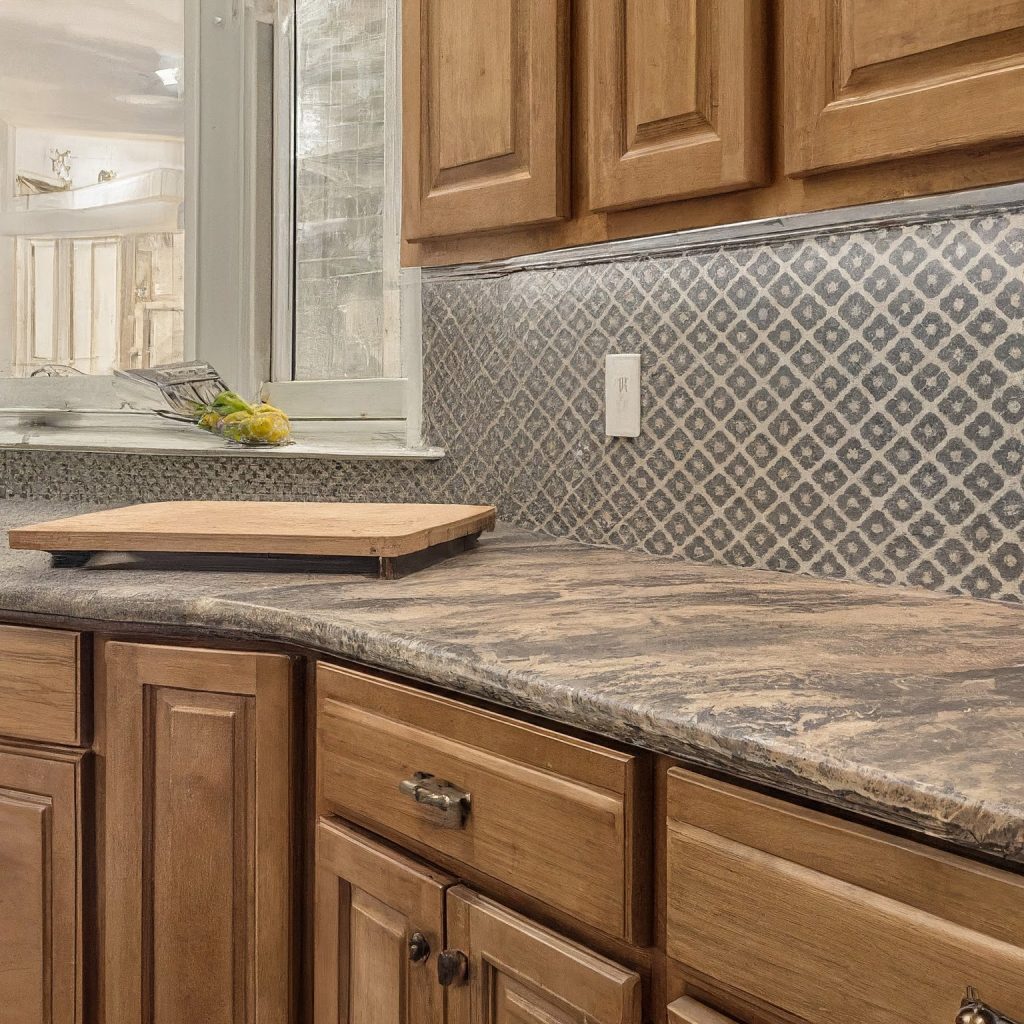 15 Stunning Backsplash Ideas for White Cabinets and Granite Countertops 10 Patterned Ceramic Tile