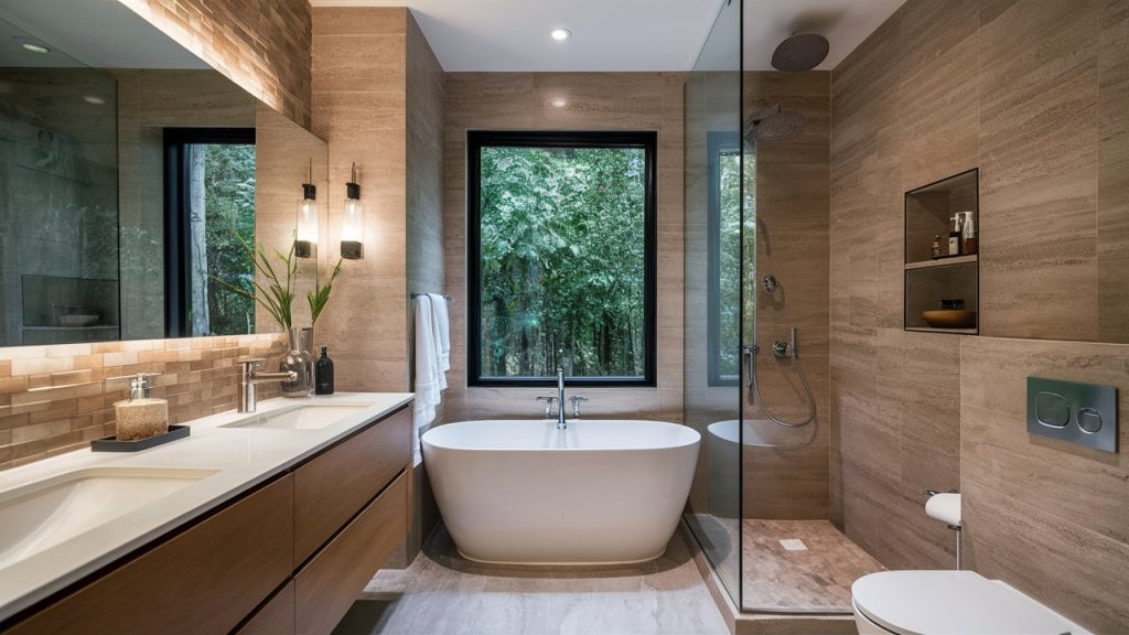 Smart Storage Solutions to transform small bathroom design ideas.