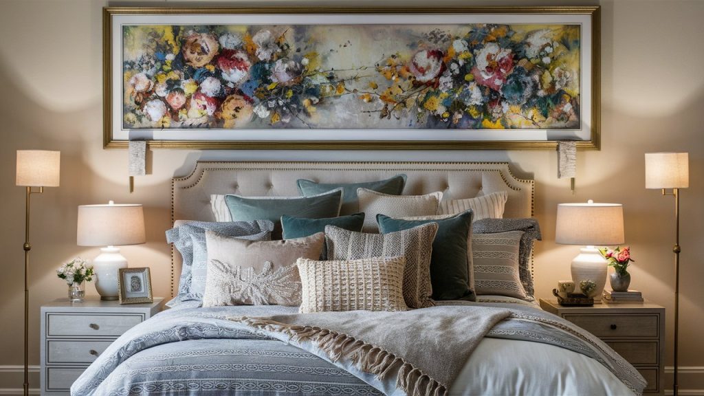 Styling Tips for Above Bed Art