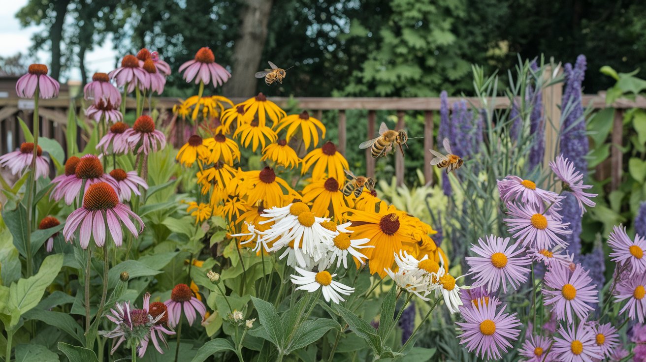 Creating to attract Pollinators in the  Garden