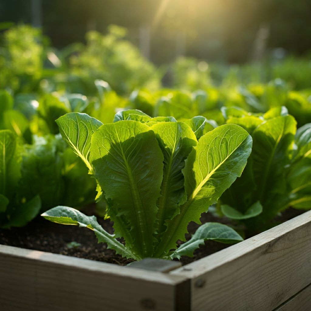 Crisp Lettuce: Fresh and Fast for Your raised bed Garden