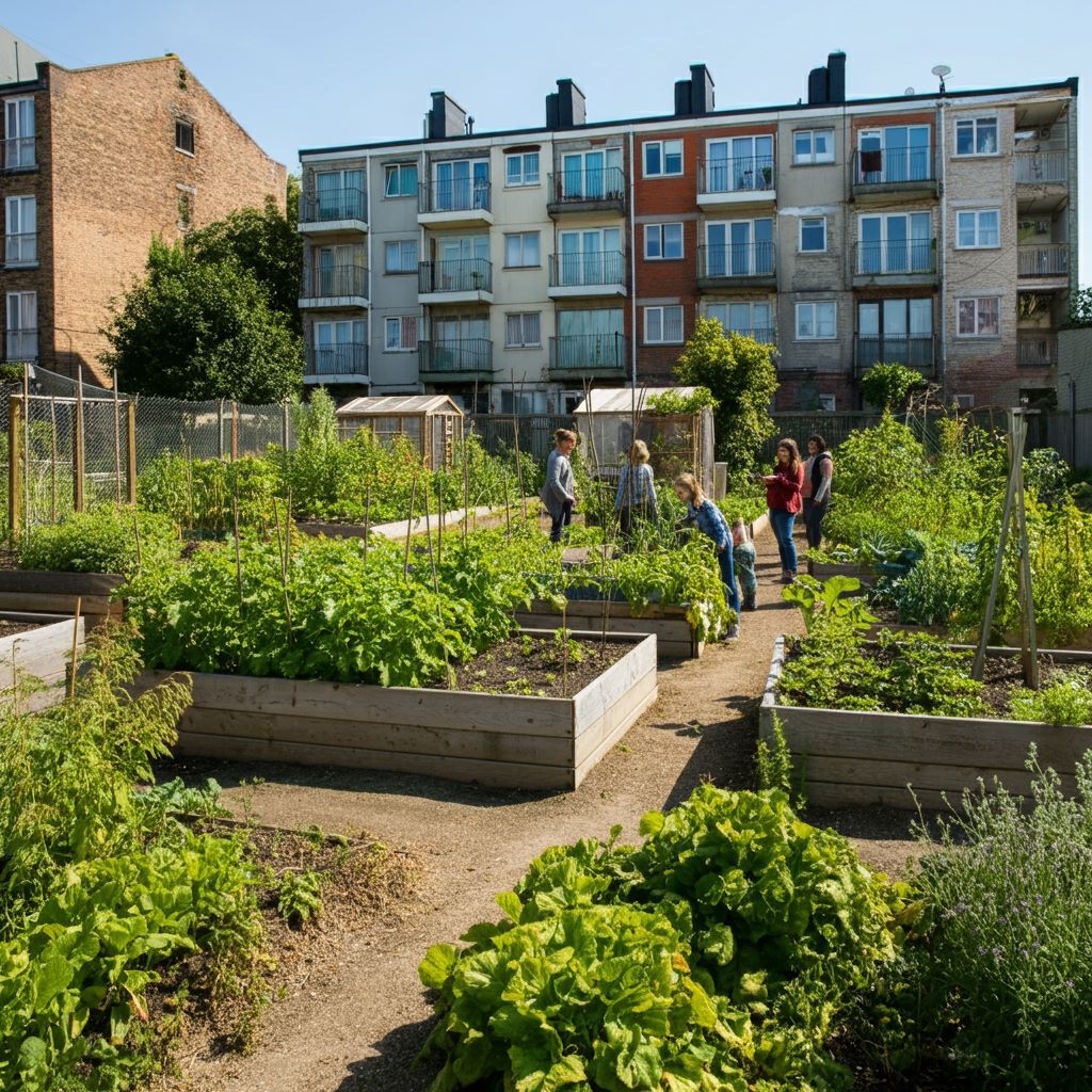 How Community Gardens Transform Neighborhoods