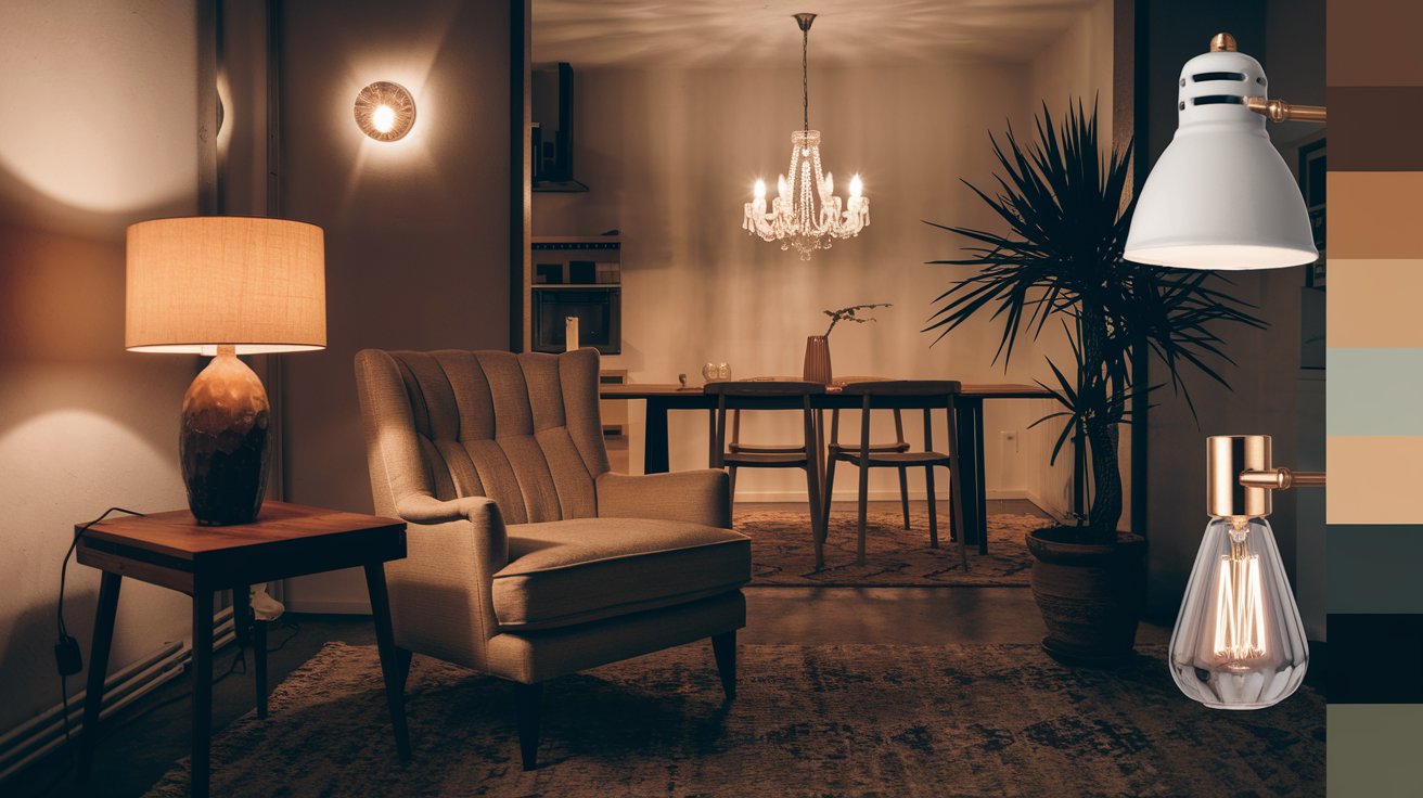 Lighting That Sets the Mood for Apartment Room Decor Ideas