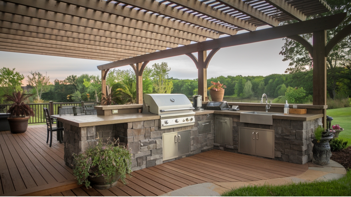 Choosing the Right Location for outdoor kitchen