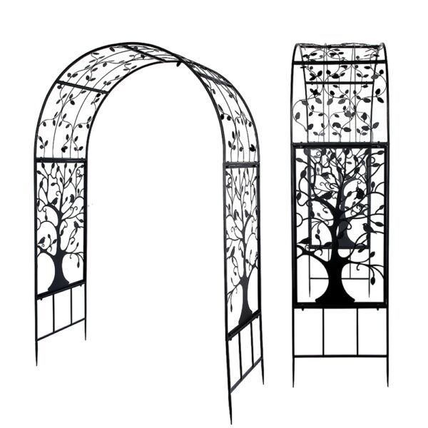 Outdoor Garden Arch Trellis Plant Climbing Rack