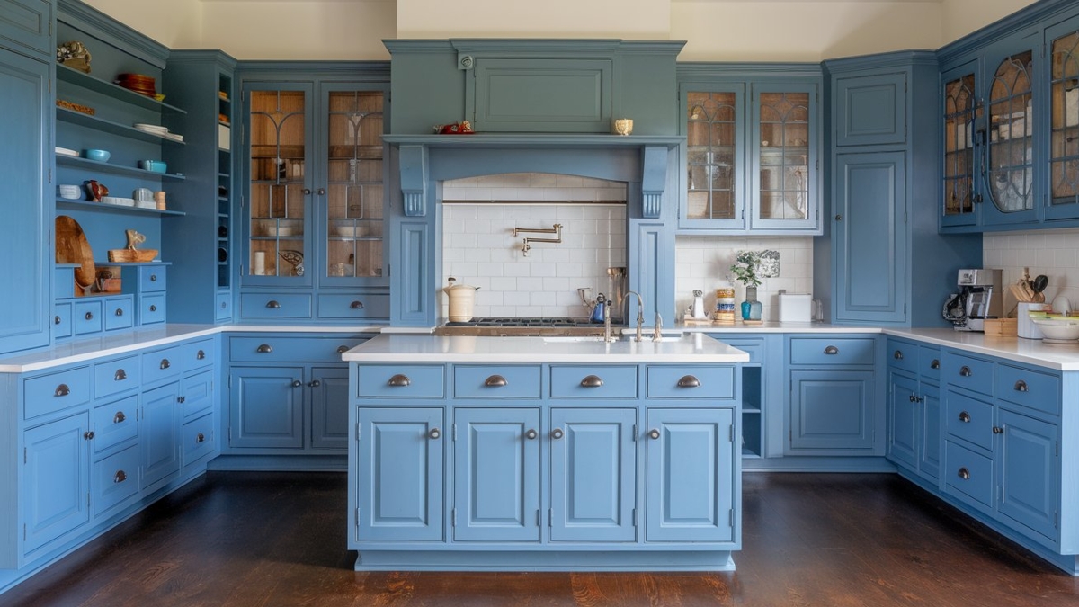 20 Blue Kitchen Cabinets Designs for Every Home