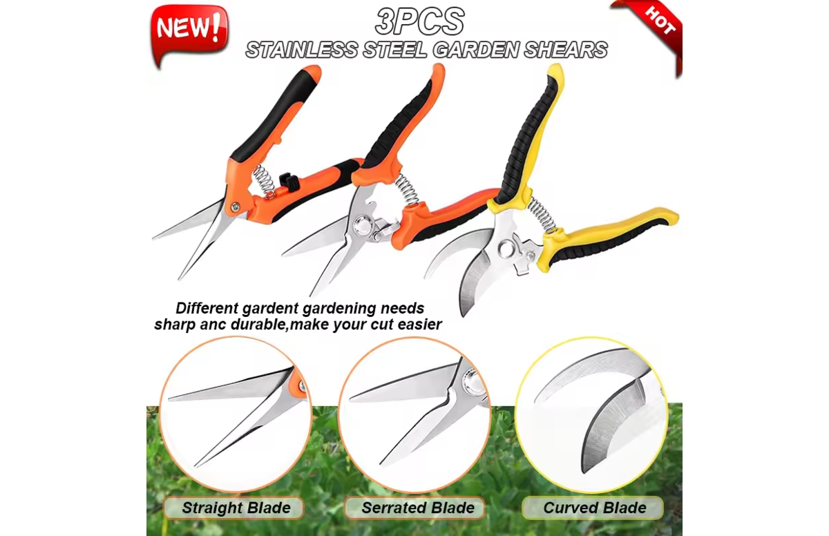3pcs Multifunctional Stainless Scissors