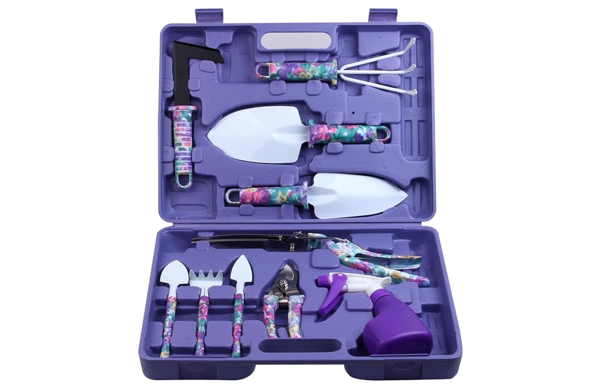 JUMPHIGH 10 Pieces Gardening Tools