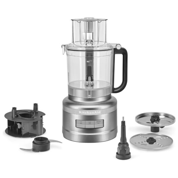 KitchenAid 13 Cup Food Processor, Contour Silver