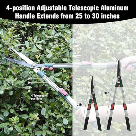 A pair of scissors with a handle  Description automatically generated