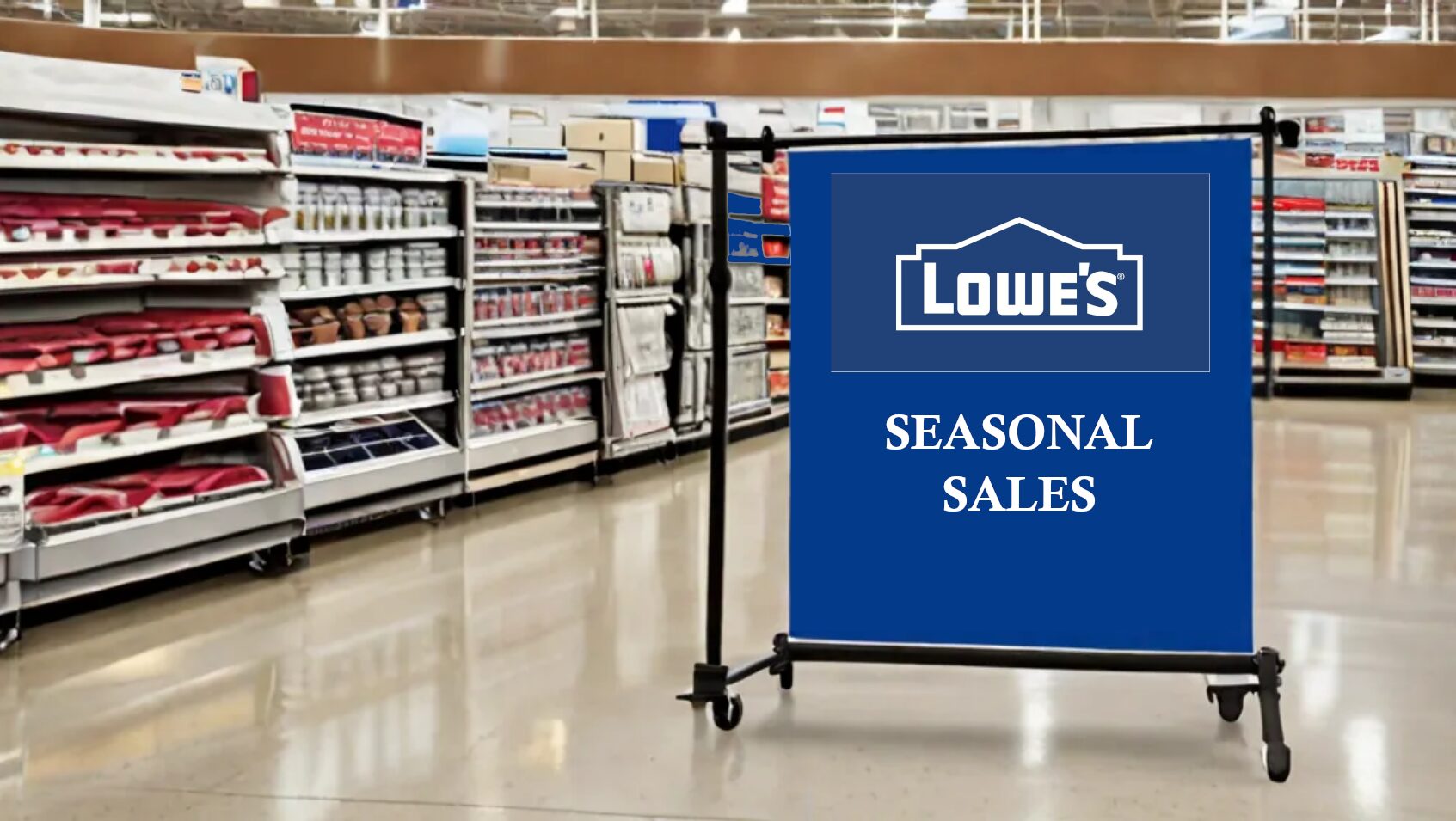 How to Save on Granite Countertops Cost at Lowes 3 Seasonal Sale Banner related to How to Save on Granite Countertops Cost at Lowes