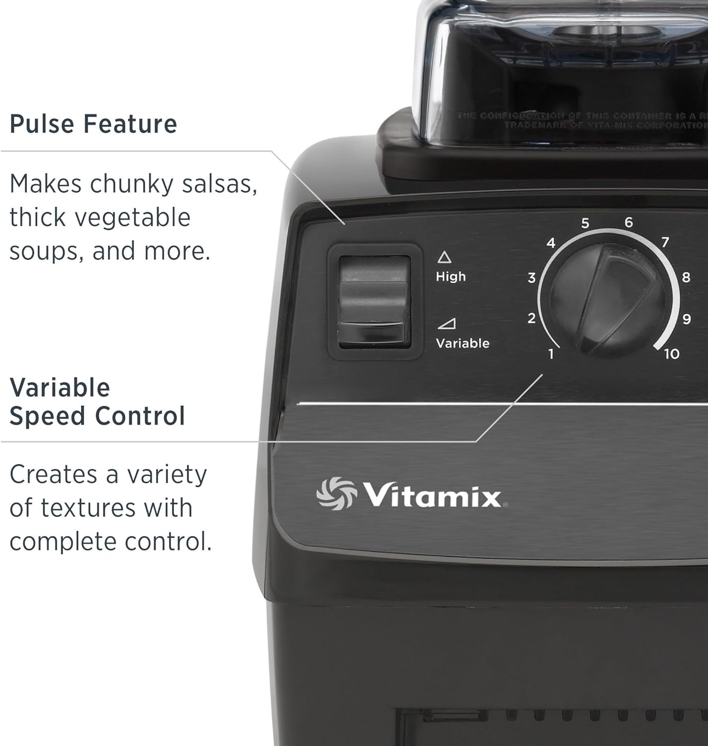 Close-up of a blender  Description automatically generated