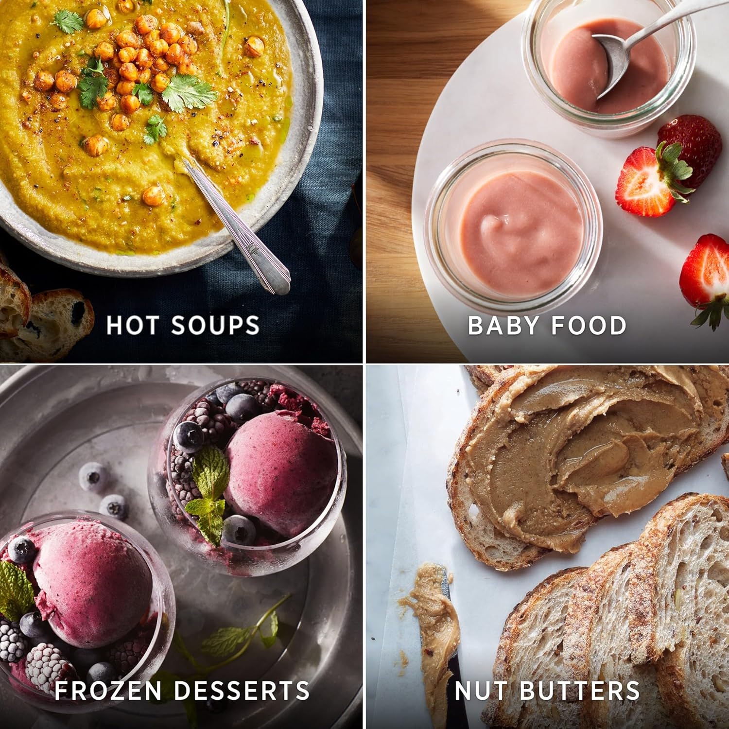 A collage of different foods  Description automatically generated