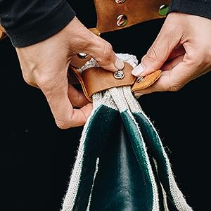 bolsillo y guantes