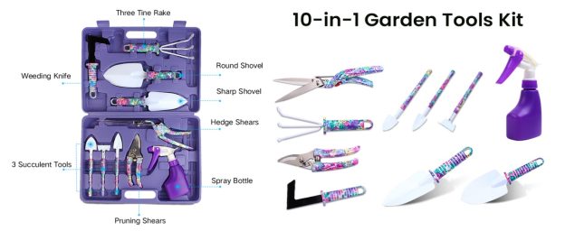 10-in-1 Garden Tools Kit