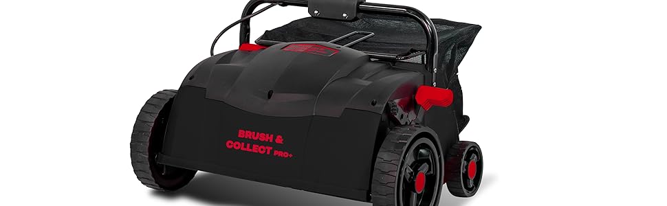 Brush Pro + Artificial Turf Lawn Brush Sweeper
