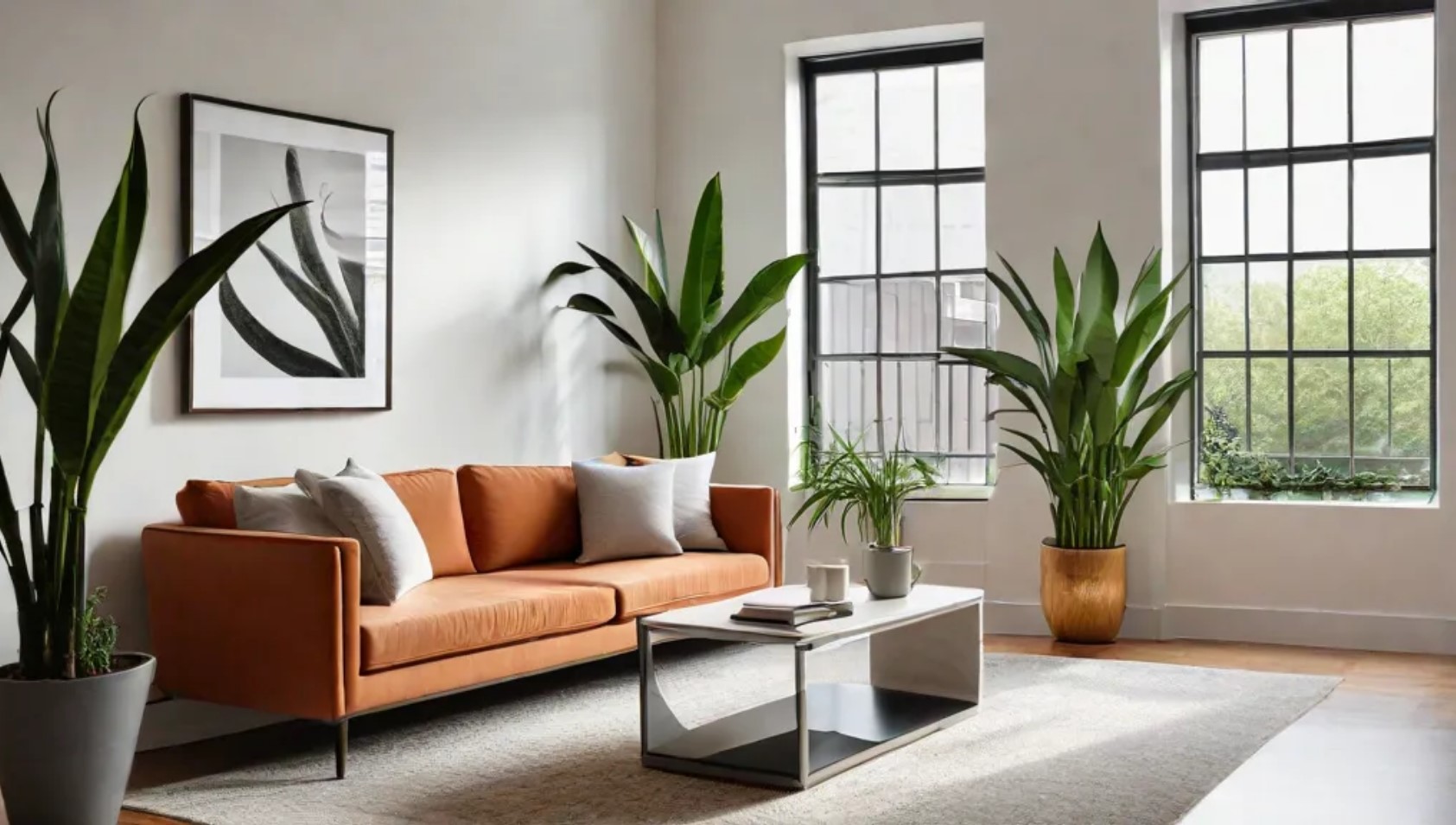 Low Maintenance Indoor Plants Hard to Kill: Easy Care Guide for Beginners 3 Snake Plant is among Low Maintenance Indoor Plants placed in Living Room