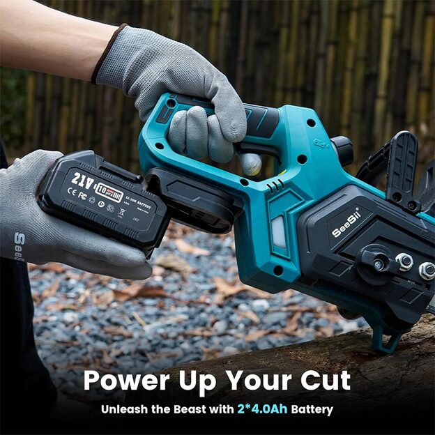 SEESII 12-Inch Brushless Electric Chainsaw 3 SEESII 12-Inch Brushless Electric Chainsaw