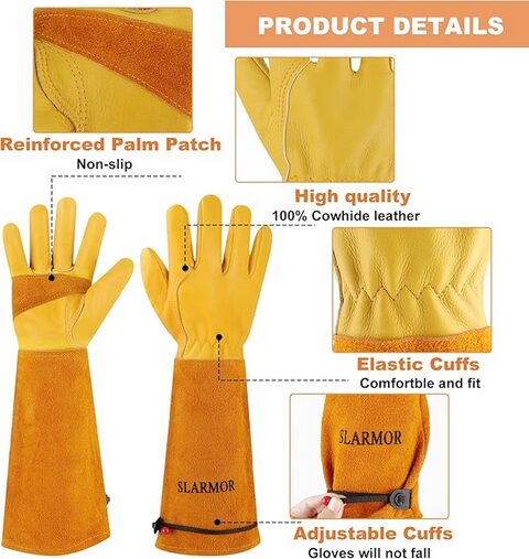 Long Gardening-Gloves Heavy Duty