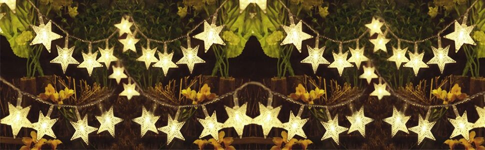 Twinkle Star 100 LED Star String Lights 4 image 20