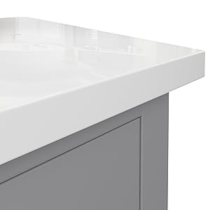 Ariel Pure White Quartz Countertop