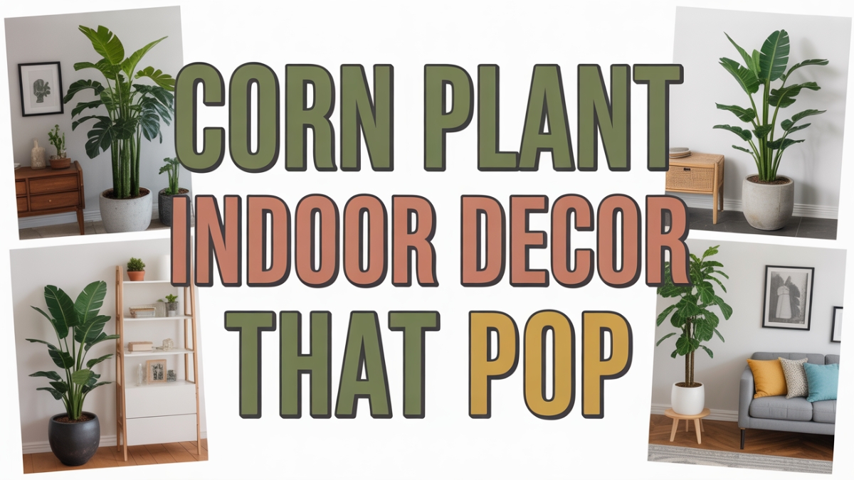 Corn Plant Indoor Decor Ideas That Pop