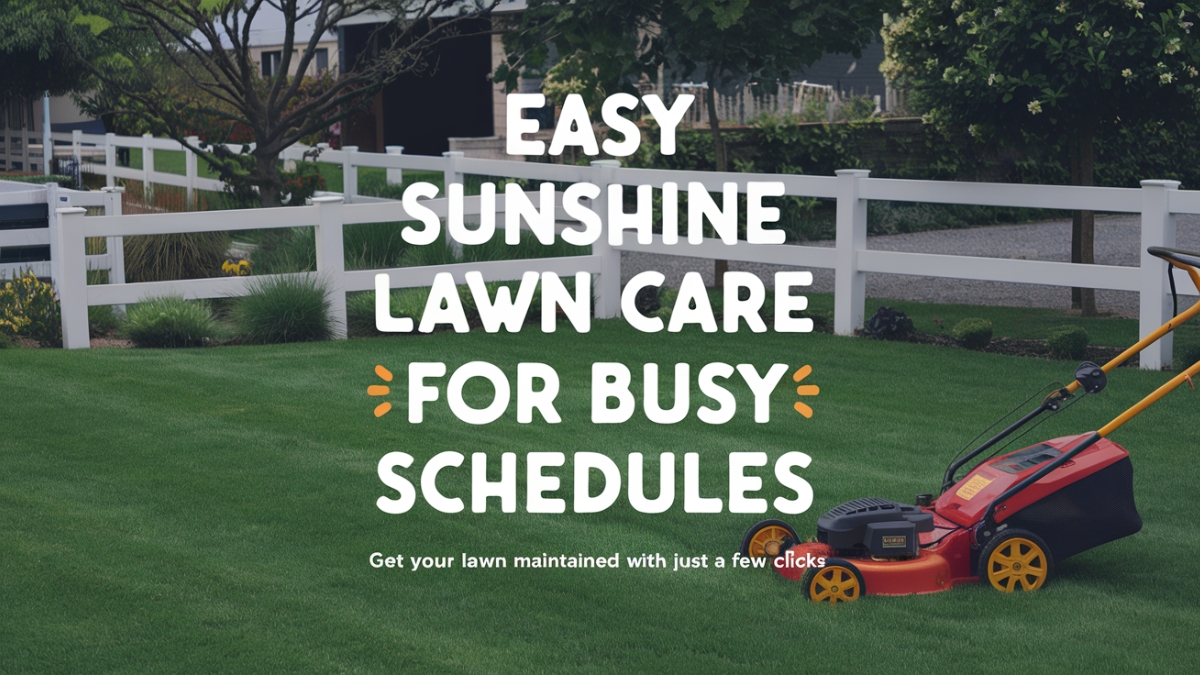 Easy Sunshine Lawn Care for Busy Schedules: The Ultimate Guide