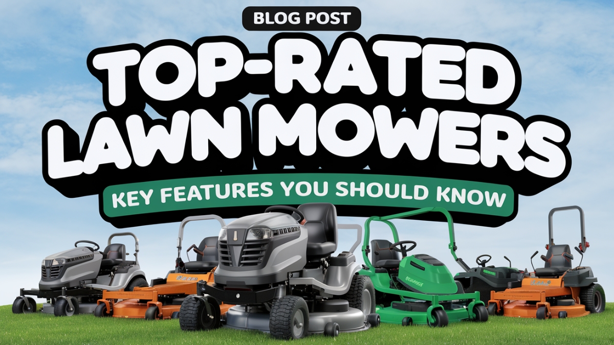 Top-Rated Lawn Mowers: Key Features You Should Know