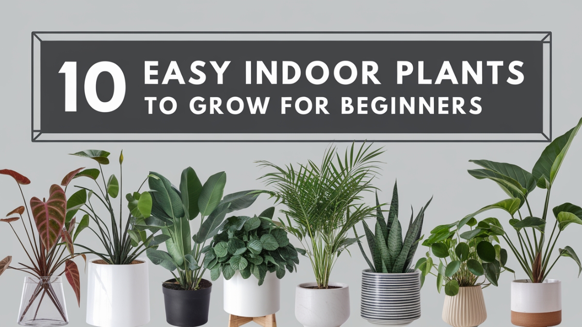 10 Easy Indoor Plants to Grow for Beginners 9 10 Easy Indoor Plants to Grow for Beginners