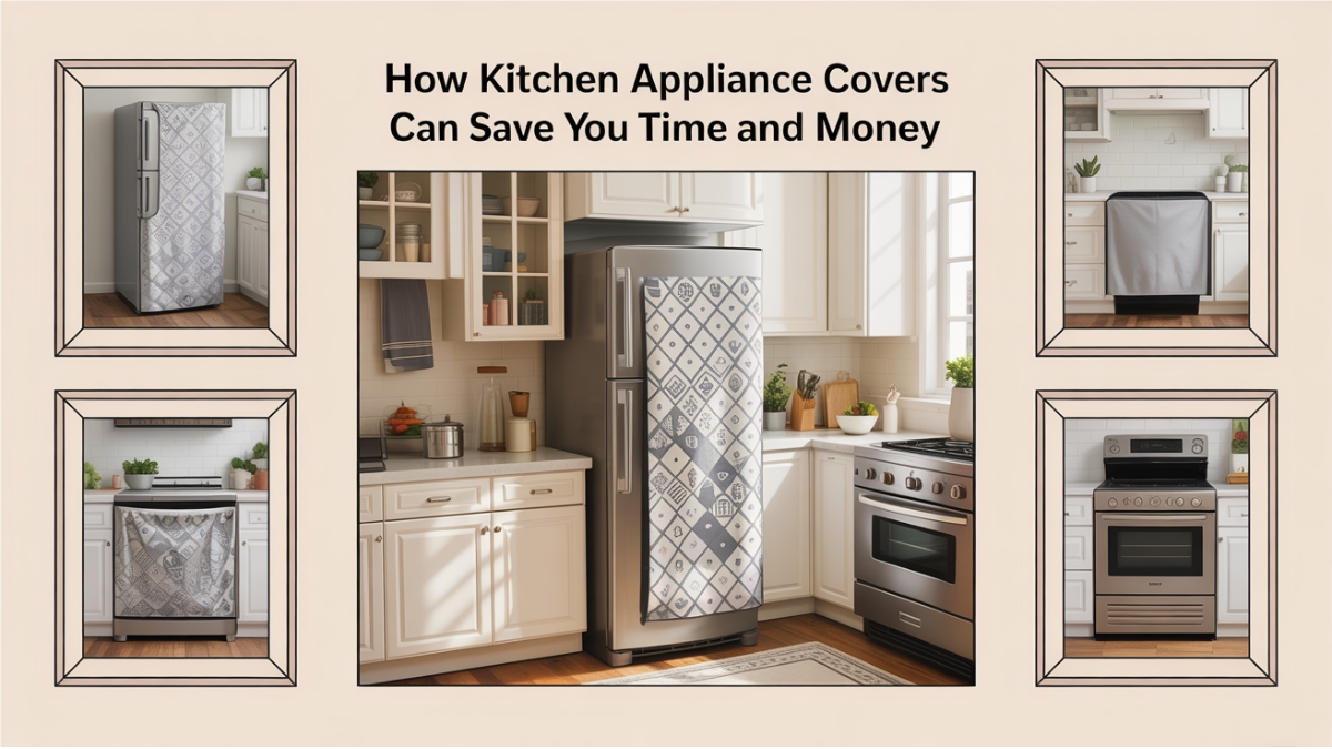 How Kitchen Appliance Covers Can Save You Time and Money