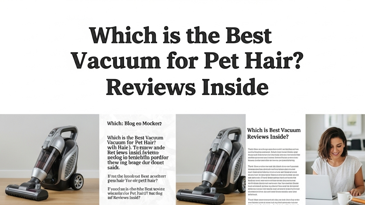 Which is the Best Vacuum for Pet Hair