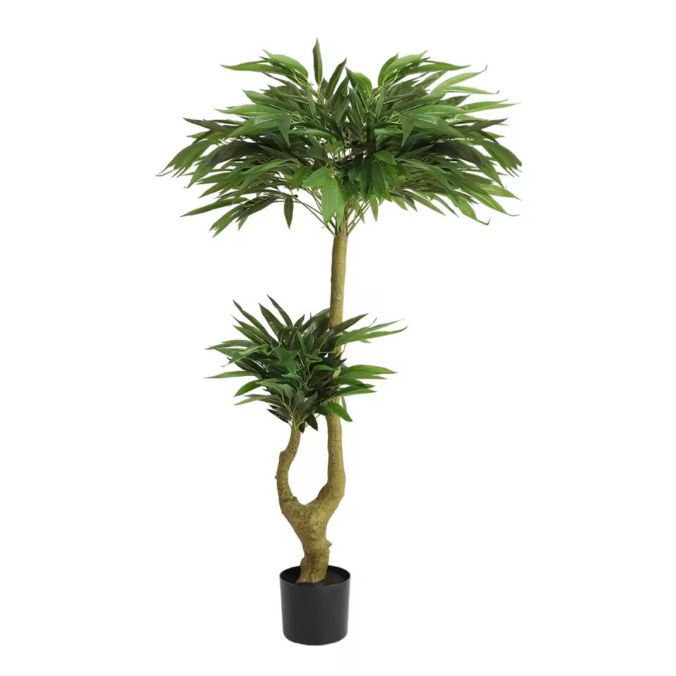 Best Indoor Plants for Low Light Conditions for Every Room 5 Artificial Potted Snake Plant (Sansevieria)